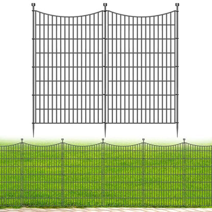 No Dig Dog Fence Outdoor for Yard, 48 in(H) X 23.6 ft(L) - size: 48 in(H) X 23.6 ft(L)