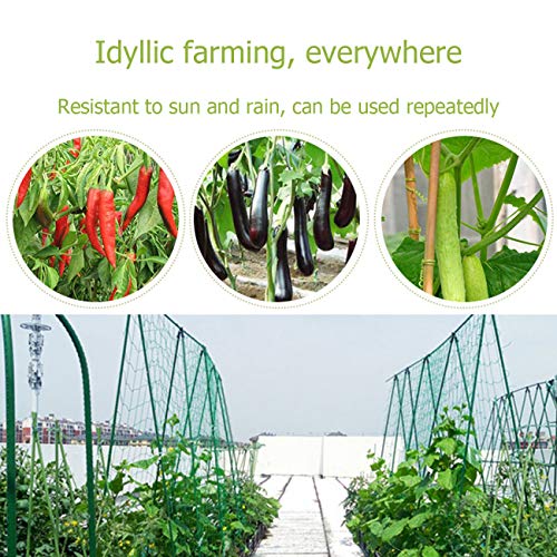 2Pack 5.9Ft x 8.86Ft Garden Plant Trellis Plant Climbing Net
