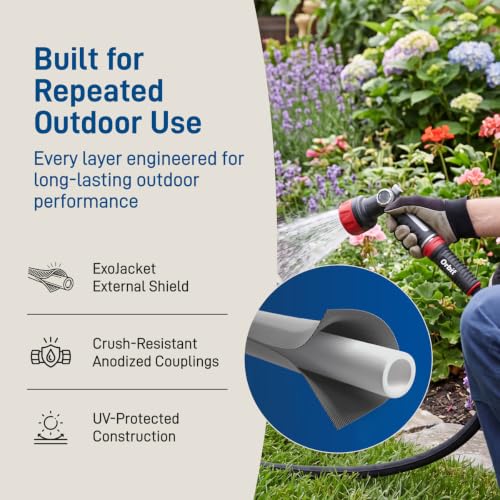 Orbit Pro ExoJacket Heavy Duty Water Hose, 100 ft x 5/8 in - 22130 - size: 100 Ft, style: Pro ExoJacket