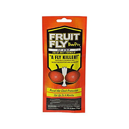 Fruit Fly BarPro – 4 Month Protection Against Flies, Cockroaches, Mosquitos & Other Pests – Non-Toxic & Portable for Indoor & Outdoor Use - size: 1 Pack