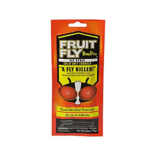 Fruit Fly BarPro – 4 Month Protection Against Flies, Cockroaches, Mosquitos & Other Pests – Non-Toxic & Portable for Indoor & Outdoor Use - size: 1 Pack