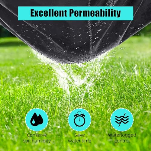 6ft X 300ft Weed Barrier Landscape Fabric Heavy Duty, Premium 3.2oz Ground Cover Weed Block Gardening Mat, Easy Setup & Superior Weed Control, for Erosion Control, Weed Barrier - size: 6* 300ft & 3.2oz