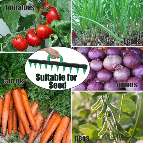 Seed Spreader Tool - Adjustable Detachable Seed Spacer, Seed Planter Tool