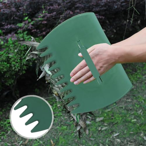 2pcs Leaf Scoops Hand Rakes, Leaves Grabber, Lightweight Leaf Picker Upper
