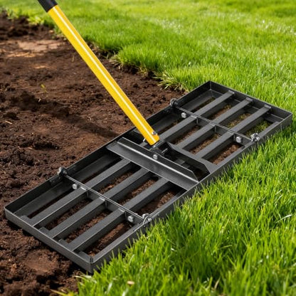 Joyhalo 30in Lawn Leveling Rake - size: 30in