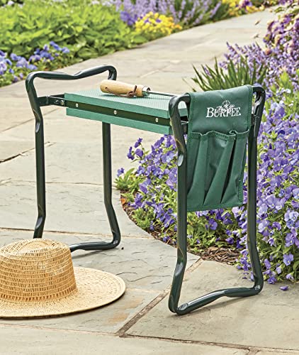 Burpee 92314 Kneeler with Cushion and 16 Cell Seed Starting Tray Bundle