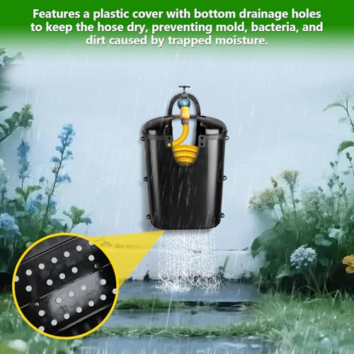 garden hose reel.Courtyard Hose boxes, garden hoses Box。Black