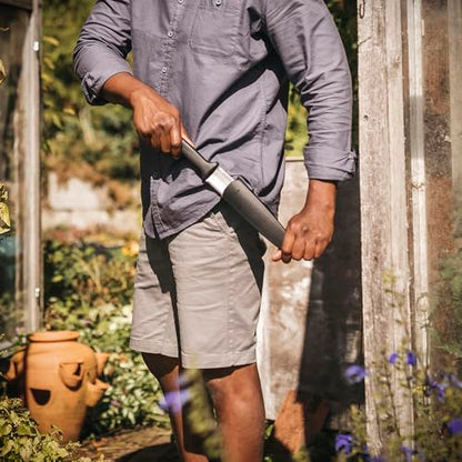 Fiskars Hori Hori Garden Knife with Sheath, Heavy Duty Gardening Hand Tool - style: Hori Knife