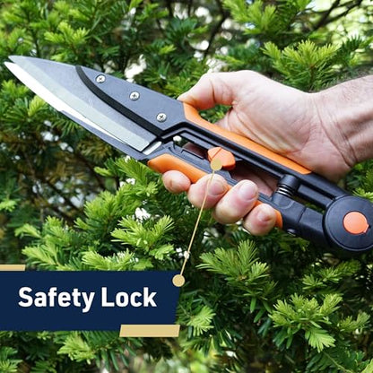 Kings County Tools Garden Clippers - Grass Cutter Hand Edging Shears