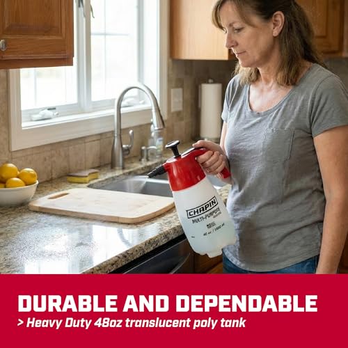 CHAPIN 1002 48-Oz Hand Pump Sprayer for Lawn, Garden & Weed Control - size: 48 ounces - Lawn & Garden