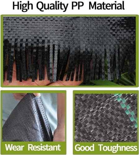 Weed Barrier Fabric Heavy Duty Landscape Fabric 2.8ft X 50ft - size: 2.8X50FT