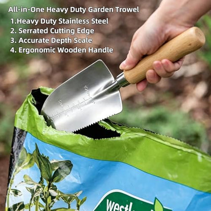 Garden Tools Set, 9-Piece Heavy Duty Gardening Tools with Clear Pocket Tote Bag, Stainless Steel Garden Hand Tools for Digging, Planting, Weeding and Pruning, Durable Gardening Kit - style: bright green