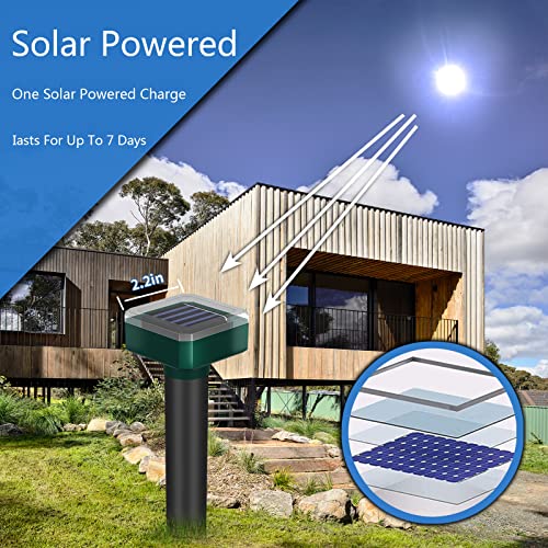 Effective Solar Deer Repellent Outdoor