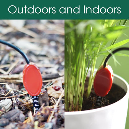 Professional Grade Digital Soil Moisture Meter with Dielectric Probe, Highly Accurate, Probe Will Never Corode, Graphical Backlit Display, Rugged Easy Grip Hand Held Case