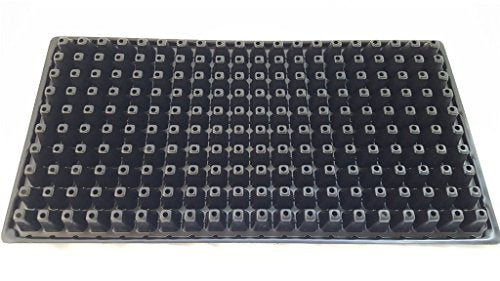 Bootstrap Farmer 200 Cell Seedling Starter Trays Extra Strength 10 Pack - Seed Planting Insert Plug Tray, Soil & Hydroponics Plant Growing Plugs - size: 10 Cell Trays