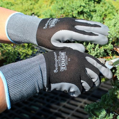 Brussel's Bonsai - X-Large Nitrile-Coated Gardening Gloves, Black - size: X-Large