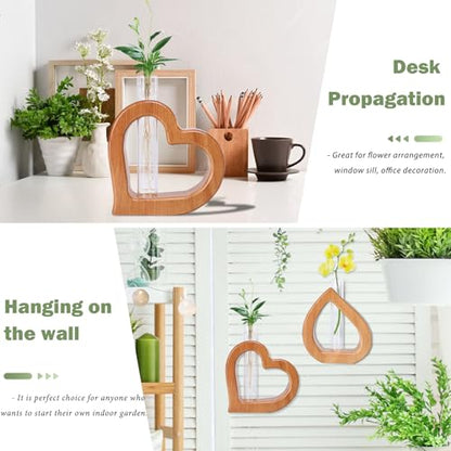 Plant Propagation Stations 2 PCS Wall Hanging Planters - size: 5.3IN
