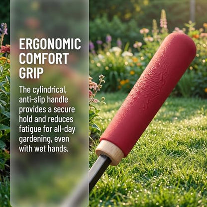 Japanese Gardening Sickle Tool,Hand Hoe,Weeding Sickle Hoe,Weed Remover Tool,Very Sharp Blade,with Soft Sleeve Handle,Weed Puller Tool for Cultivating and Planting,Quick Work