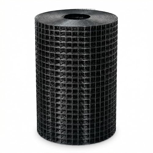 Black Hardware Cloth 1/2 in. x 2 ft. x 100 ft. 19-Gauge - size: 1/2'' x 24'' x 100'