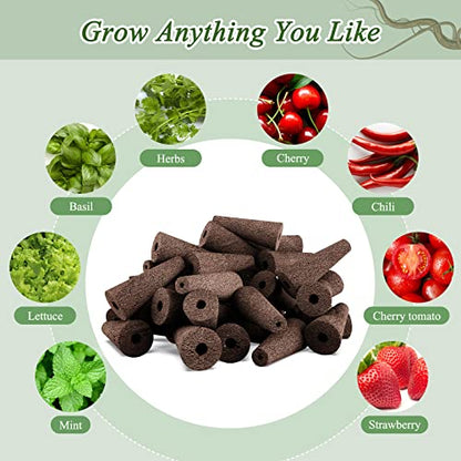 Tigvio 50 Piece Hydroponic Pods Kit - size: 50 piece