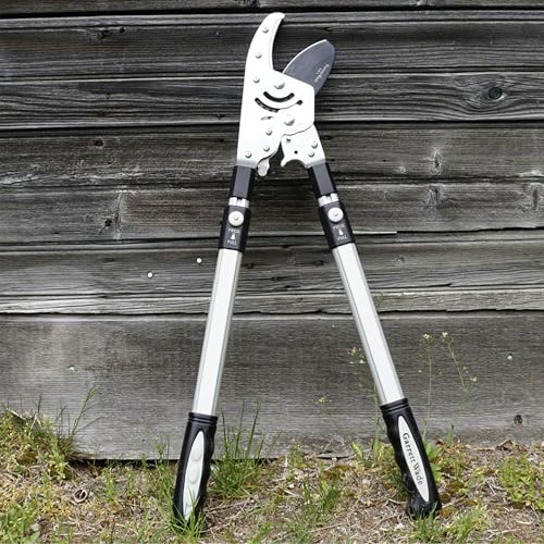 Kings County Tools Tree Trimmer Loppers with Extendable 26" - 40" Handles - style: 40" Extendable Anvil Lopper
