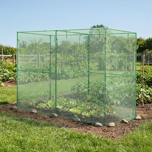 BPS Crop Cages for Garden Plant - size: 8'x4'x6'