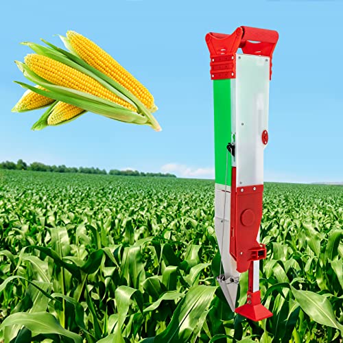 Manual Seed Spreader, Adjustable Height Handheld Seeding Machine, Small Seed Planter Tool, Peanut Corn Bean Planter for Household Garden Patio Flower Plant Vegetable
