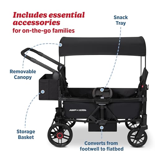 Radio Flyer Voya 2.0 2-Seat Stroller Wagon, for Kids 6+ Months, Lightweight - size: 2.0 (NEW)