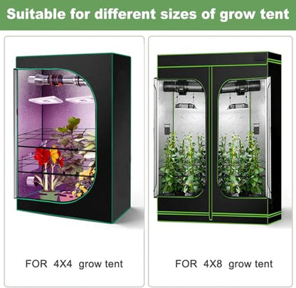 3x3 Ft Heavy Duty Elastic Trellis Netting for Climbing Plants - 2-Pack Plant Support Net with 4 Hooks, Durable Polyester Mesh for Grow Tents, Vegetables, Fruits & Flowers (Black) - size: 3x3ft Stretched size-3mm d