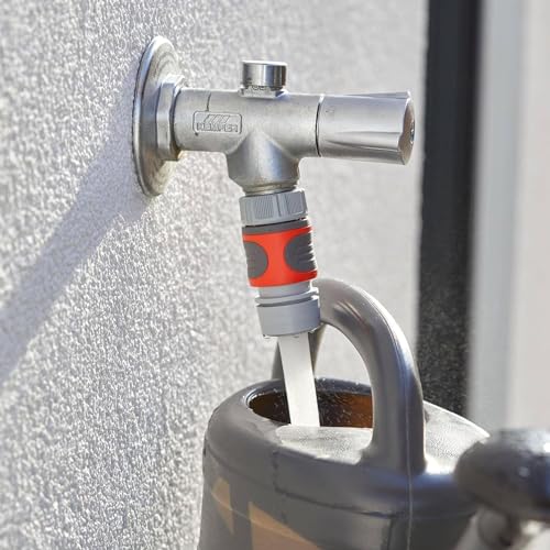 Gardena Bubble-Jet Adapter: Perlator for Spray-Free Water on The Faucet, for attaching to The tap Connector, for Gentle, air-transmitted, Bundled Water Jet (2905-26)