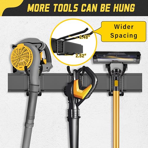 klasit Garage Wall Organizer,21Pack Carries 1200 lbs,Garden Tool Organizer - size: 99"21Pack