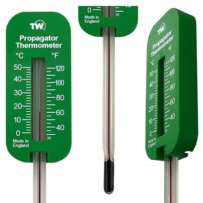 Garden Soil Thermometer Probe - Easy to Use Propagator Temperature Probe