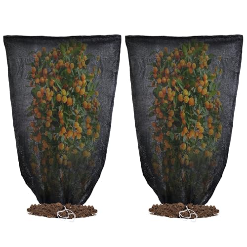2 Pcs Garden Plant Shade Cover Shade for Plants Shade Cover for Plants - size: 3.94 x 2.62 Ft