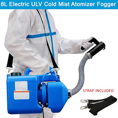 LONYEON 8L Electric ULV Cold Fogger Backpack Sprayer Mist Atomizer