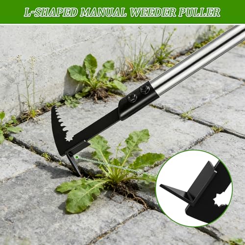 MUDEREK Crack Weeder - Manganese Steel Manual Crevice Weeding Tool