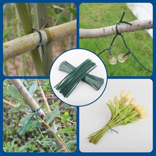 4 Ft Bamboo Stakes with Twist Ties Natural Bamboo Garden Stakes for Tomatoes Cucumber Grapes Pole Beans Trees Potted Dahlia 60 Pack - size: 4 FT-60 PACK & Ties