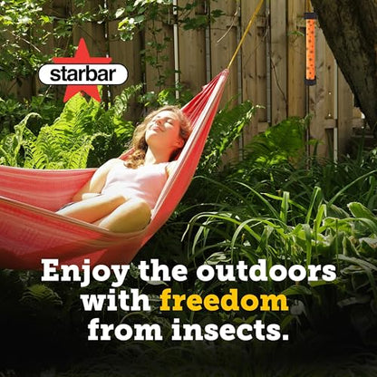 Starbar EZ Fly Stik Fly Trap Sticks, 6-Pack, 8-Inch, Insecticide-Free