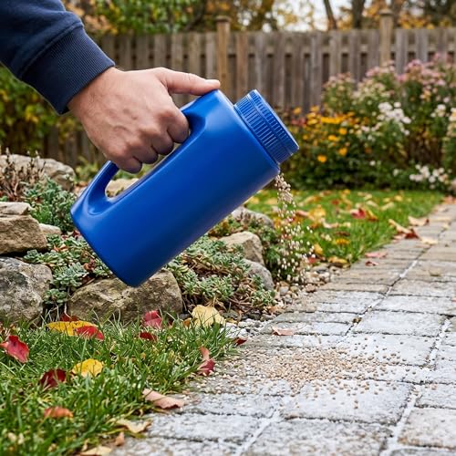 HEEPDD Grass Seed Spreader Handheld 2l Capacity,13 * 9 * 28cm