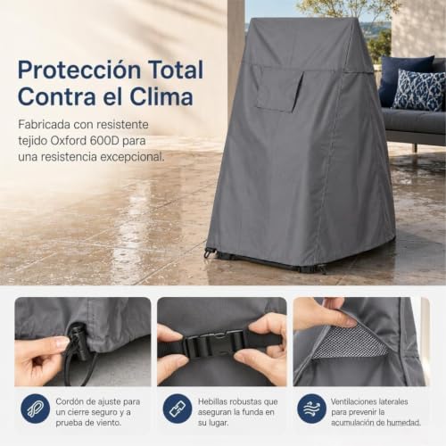 Hose Reel Cart Cover for Outdoor Ventilated Buckle Fit Cover - color: Medium - Hose Reel Free Standing Cover