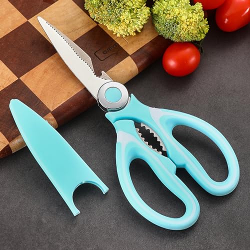 2 Pcs Garden Flower Scissors Pink and Blue