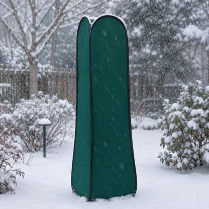 Pop Up Plant Cover Freeze Protection, Warm Winter Plant Protector Tent - color: 16 X 16 X 50 Inch