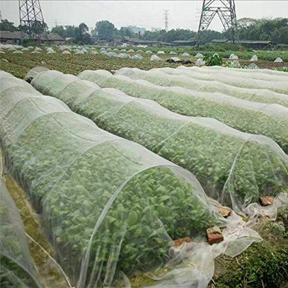 Mesh Protective Net, Insect Pest Control Netting Mesh Vegetables Garden Farm Supplies Garden Crops Plant Netting(1x5m) - size: 1x5m