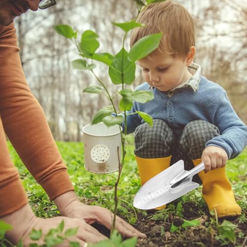 Garden Hand Trowel Stainless Steel Garden Shovel Rust Resistant Small Spade