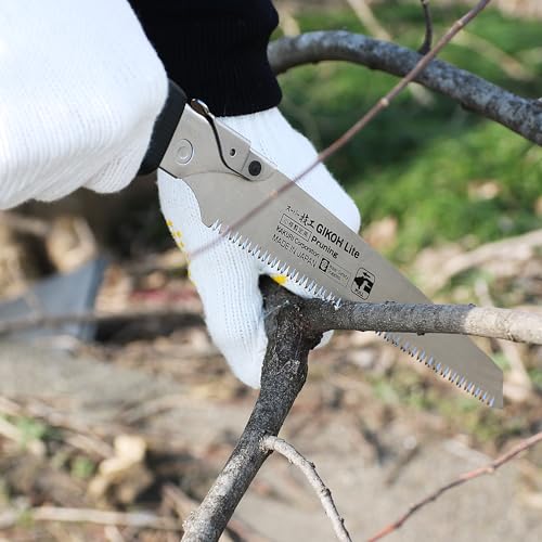 KAKURI Japanese Pruning Saw 8.2" with Tool-Free Quick-Change Blade System - style: Pruning