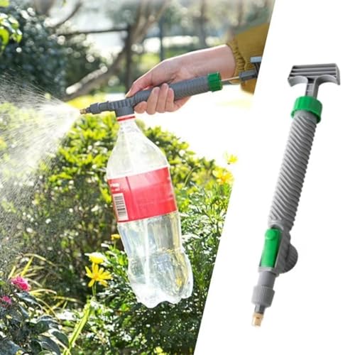 High-Pressure Handheld Garden Sprayer, Adjustable Nozzle Manual Pump Sprayer Portable Watering Tool for Garden Plant Lawn Household Cleaning