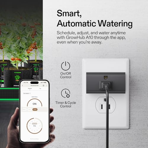 VIVOSUN Automatic Drip Irrigation Kit, Smart Watering System - style: Smart Drip Irrigation