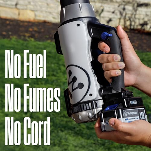 Westinghouse Cordless 20V Leaf Blower with 4Ah Battery and Charger, 350 CFM and 110 MPH Max Airspeed, 2 hr. Charge Time with Variable Speeds - style: 20V Leaf Blower