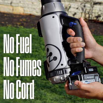 Westinghouse Cordless 20V Leaf Blower with 4Ah Battery and Charger, 350 CFM and 110 MPH Max Airspeed, 2 hr. Charge Time with Variable Speeds - style: 20V Leaf Blower