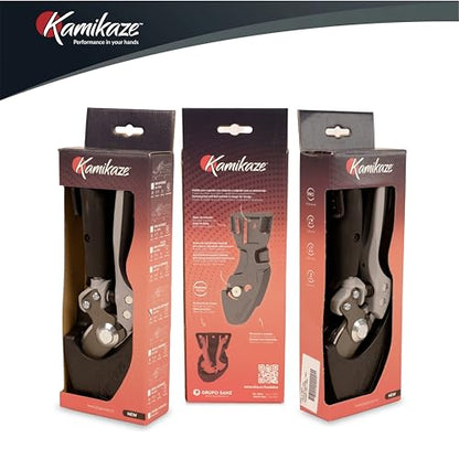 KAMIKAZE Heavy-Duty Professional Pruning Shears for Gardening, Ergonomic Comfort Handle, SK5 High-Carbon Steel Bypass Blade, Cuts Branches Up to 1 Inch, Garden Clippers for Tree and Shrub Trimming - color: Grey