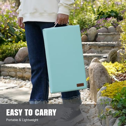 HappyPicnic Waterproof Garden Kneeling Pad, 2in Thick, Green, 1 Pack - color: Blue Green